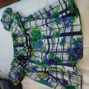 Off the shoulder ruffle top